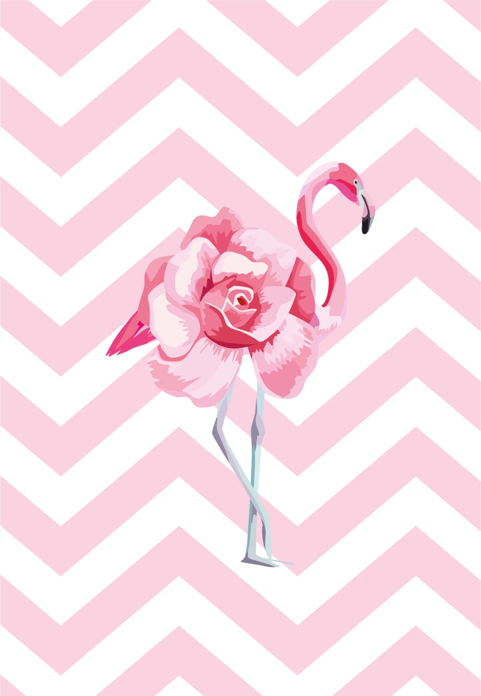 Qilim për fëmijë, ngjyrë rozë, FH7678.12, 80x150 cm