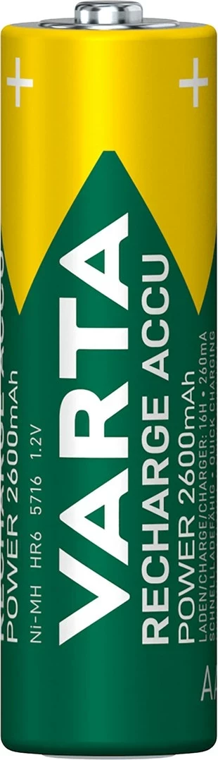 Bateri Varta, Power AA, 1.2 V, argjend, 4 cope