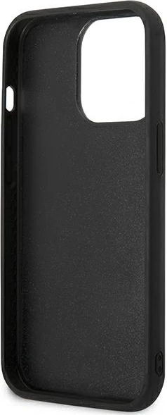 Mbështjellës Karl Lagerfeld KLHCP13L3DRKCK për iPhone 13/13 Pro 6.1\", hardcase TPU/PC, Karl & Choupette Ikonik 3D, i zi