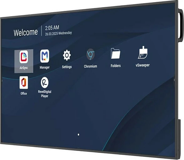 Ekran komercial ViewSonic CDE14-2C 55", 4K UHD, 24/7, Android 14, 500 nits, i zi