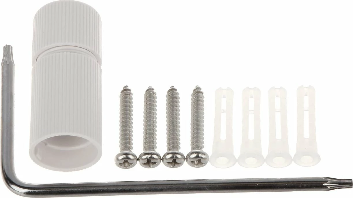 Kamerë IP dome vandal-proof Dahua IPC-HDBW2849E-S-IL-0280B WizSense Smart Dual Light 8.3MP 4K UHD lente 2.8mm, e bardhë