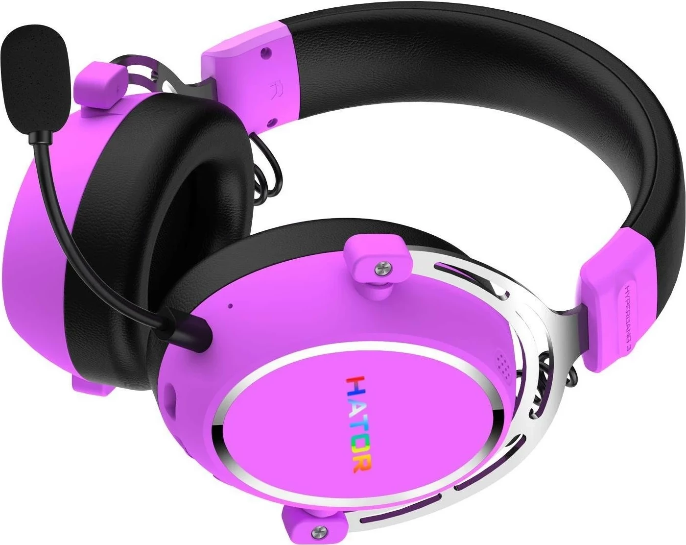 Kufje Hator Hypergang 3 Wireless, Bluetooth 5.4, ANC, mikrofon i ndashëm, 40 orë, purple