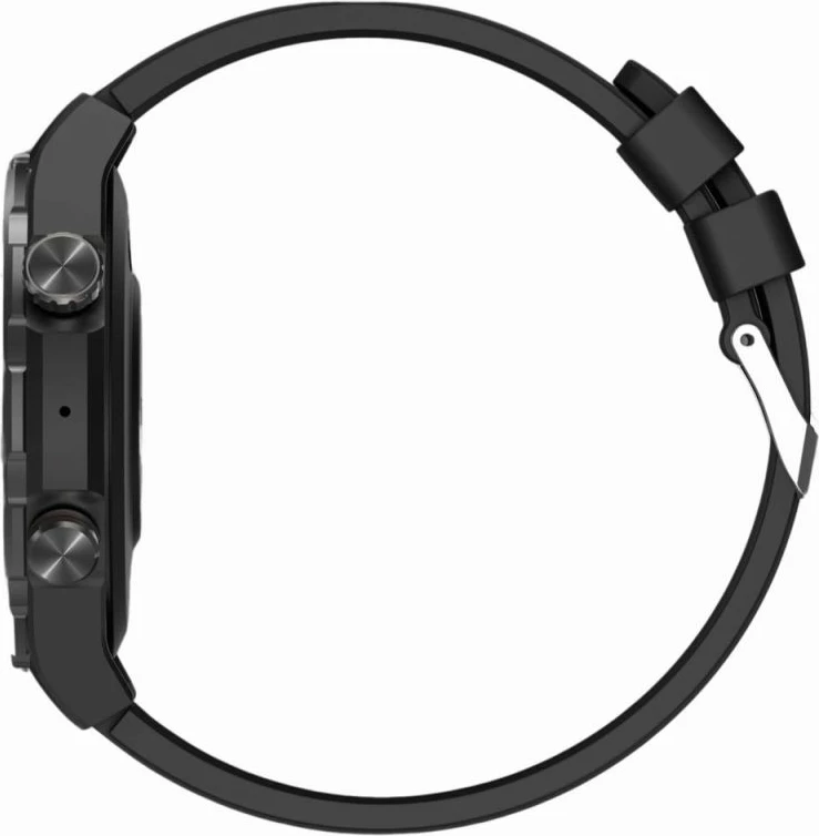 Smartwatch Gravity për meshkuj, e zezë