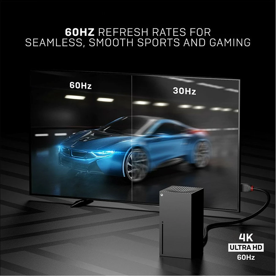 Kabllo HDMI LINDY Anthra Line 10m, HDMI 2.0, 4K@60Hz, e zezë/gri