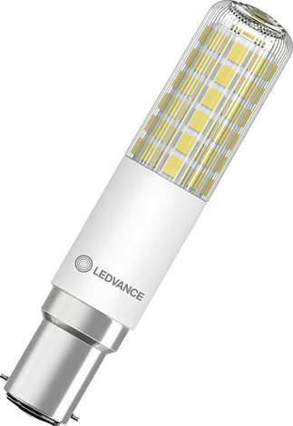 Llambë LED OSRAM LED Special T Slim 8W, B15d, 2700K Warm White, dimmable, transparente