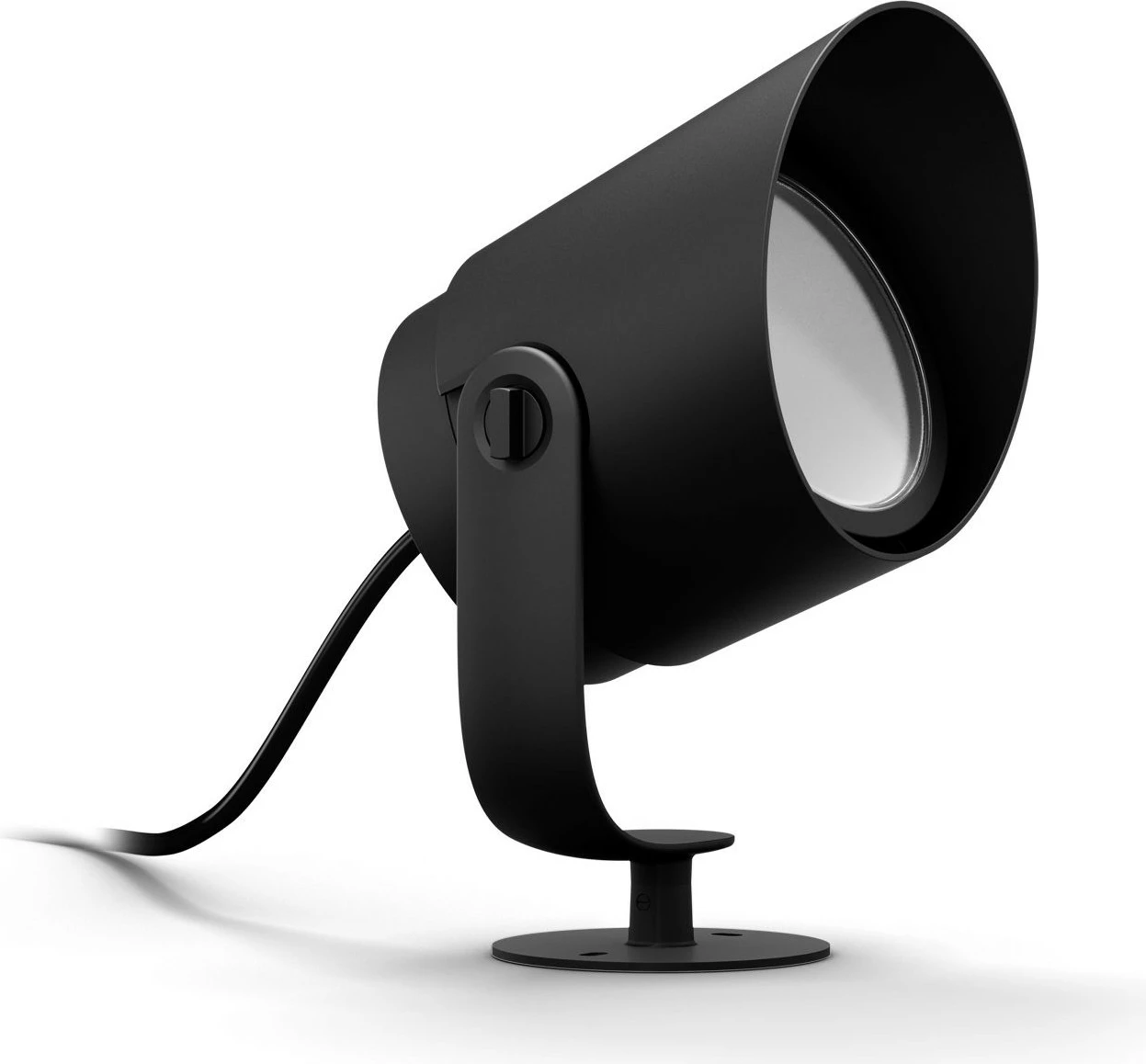 Dritë spot Philips Hue Lily XL, LED, e zezë, Smart, për ambient të jashtëm