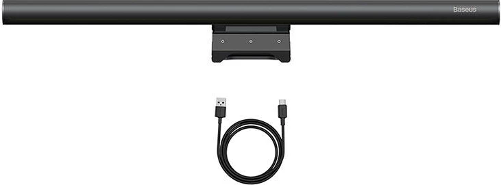 Llambë për monitor Baseus i-Wok 2, me panel prekje, LED, 80 LED, e zezë