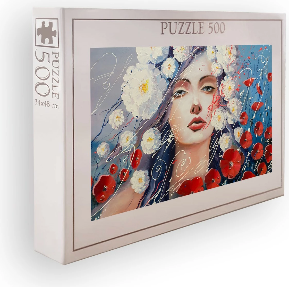 Puzzle 500 copë, Evila Originals, shumëngjyrësh, PZL_0200_500