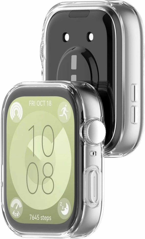 Mbështjellës Tech-Protect Defense360 për Huawei Watch Fit 3, Transparent