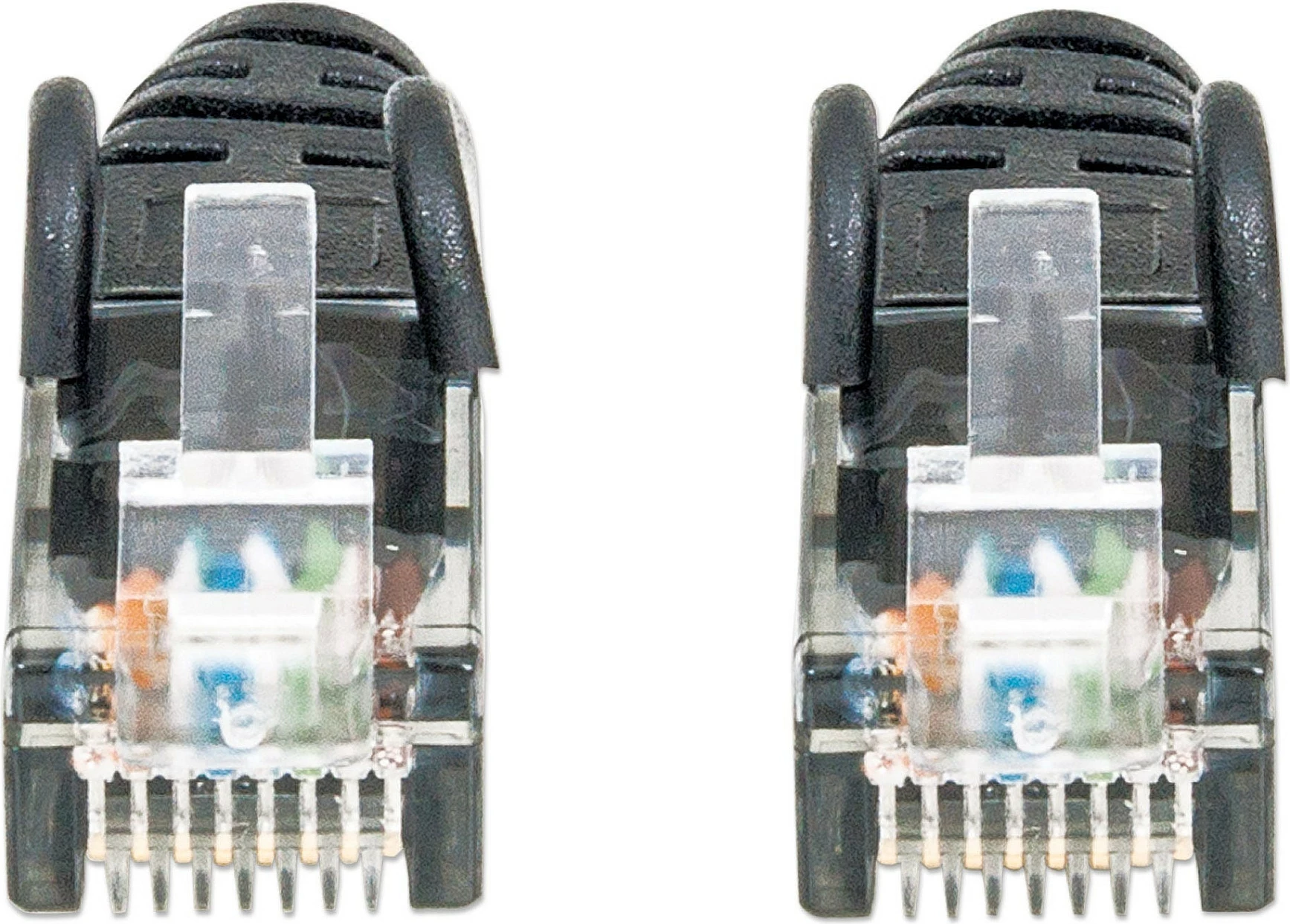 Kabllo rrjeti Intellinet Cat6 RJ45, 1.5m, U/UTP, 10Gbps, e zezë