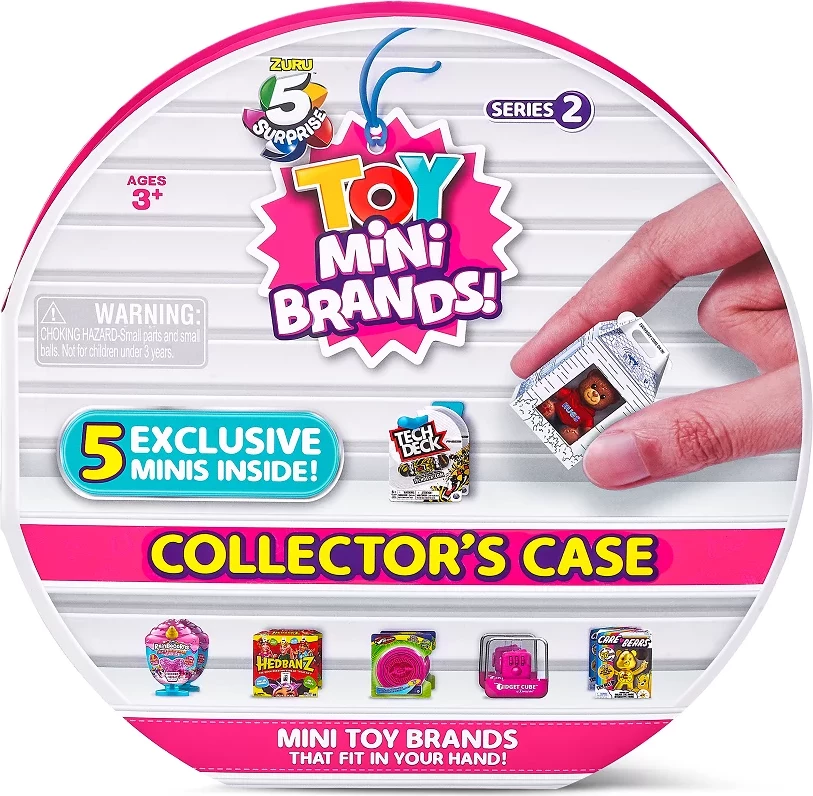 5 Surprise Toy Mini Brands Series 2 Collector's Case by ZURU