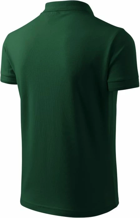Polo për meshkuj Malfini, e gjelbër e errët [Madhësia: 4XL]