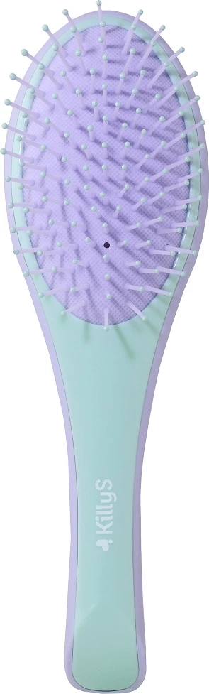 Furçë flokësh për femra KillyS Velvet Touch, vjollcë e lehtë dhe mente, 1 copë