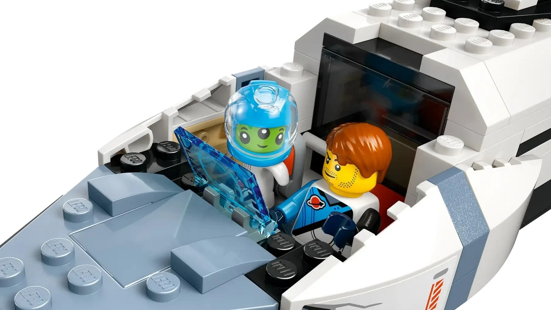 Set LEGO CITY Modular Galactic Spaceship 60446 me 4 minifigura