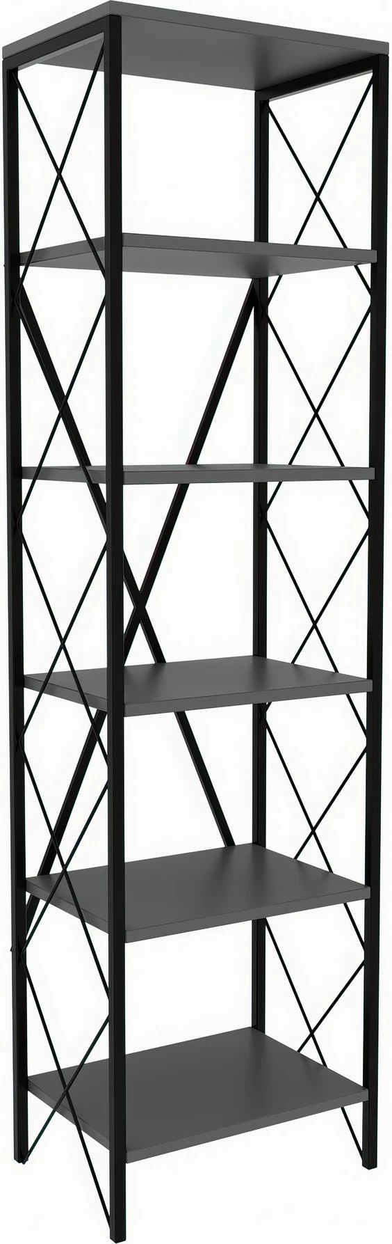 Raft librash Hanah Home, Suadiye, antracit