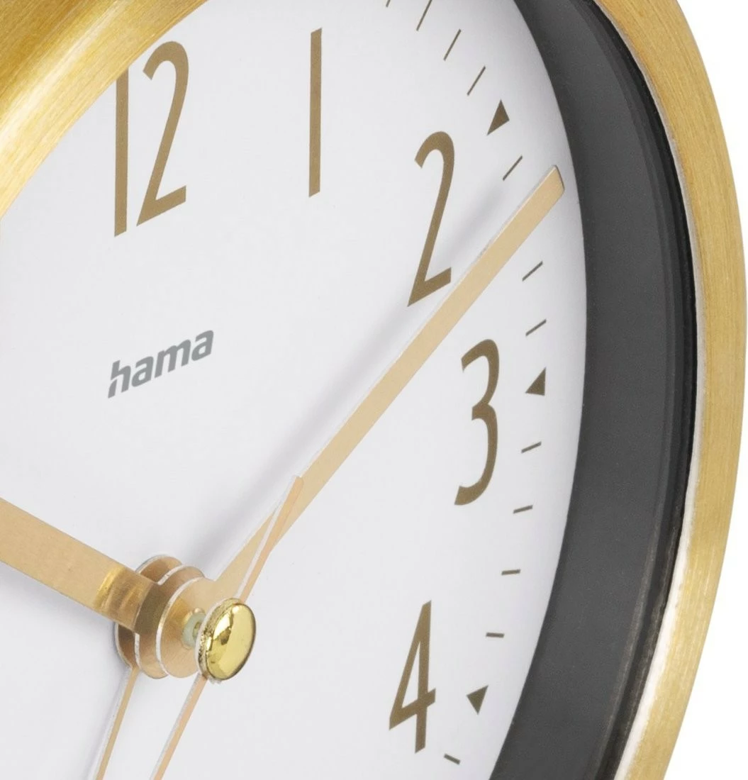 Orë alarmi Hama Skye 222213, analog, 11.3 cm, ari