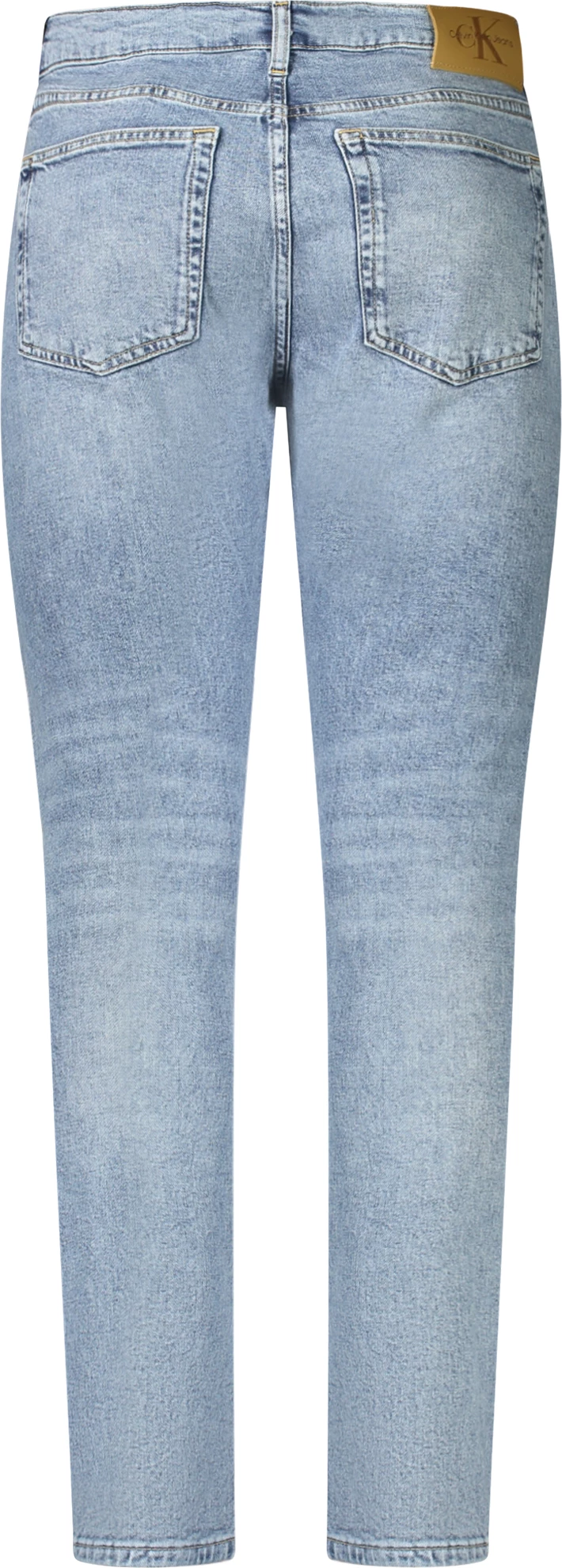 Pantallona xhins Calvin Klein Jeans Denim meshkuj, e kaltër e çelët [Madhësia: W29 L32]