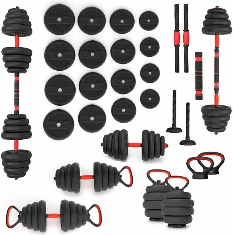 Set peshash 6-në-1 HMS, unisex, të zeza