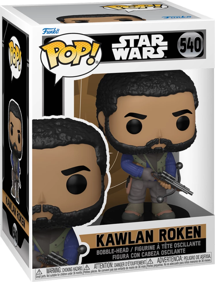 Figurinë vinyl Funko Pop! Star Wars Kawlan Roken #540