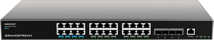 Switch Grandstream GWN7813P, Managed, L3, Gigabit Ethernet, PoE