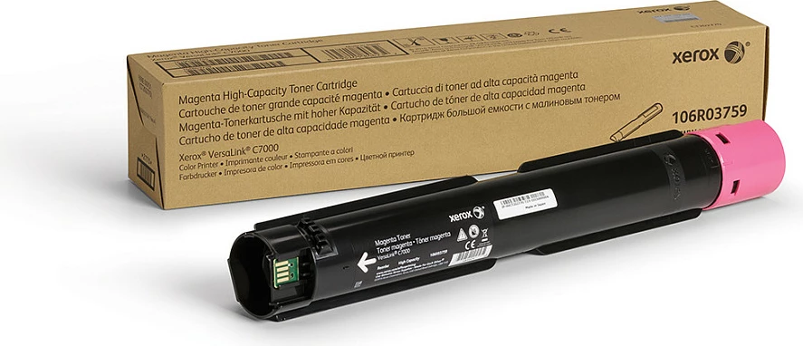 Toner Xerox Genuine VersaLink C7000 106R03759, XL 10100 faqe, Magenta