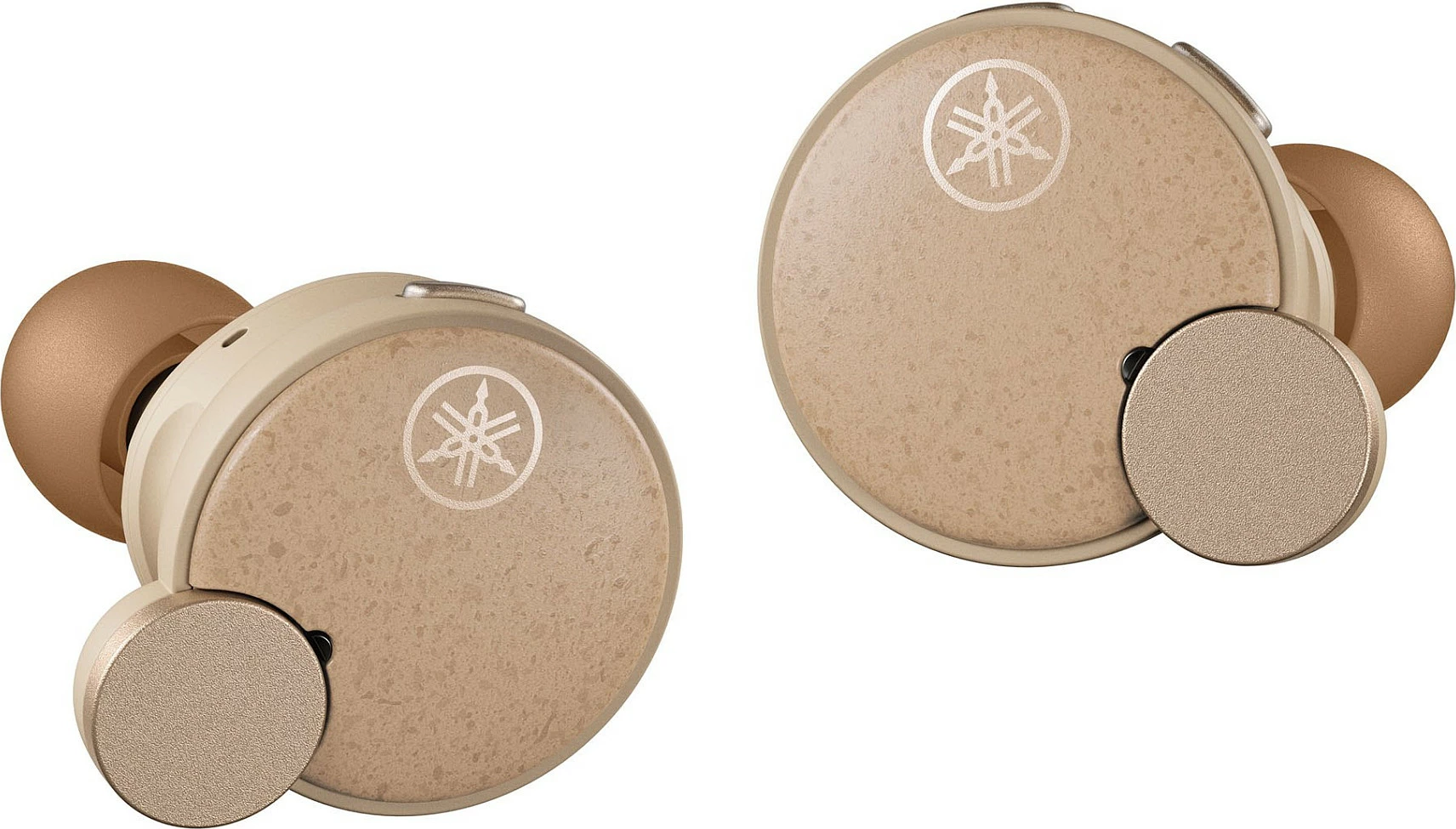 Kufje True Wireless Yamaha TW-E7B, Bluetooth 5.2, ANC, bezhë