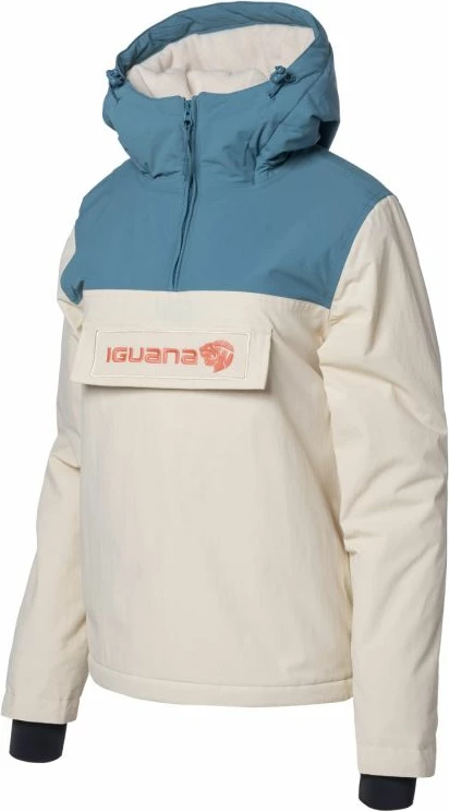 Jakne për femra Iguana, bezhë/kaltër