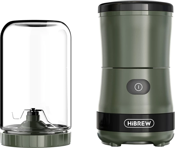 Mulli kafeje dhe blender elektrik 3-në-1 HiBREW G2, 2000 mAh, i gjelbër
