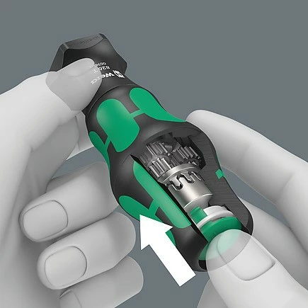 Drejtuse Turbo Wera 826 T Kraftform, 1/4 inch, 146mm