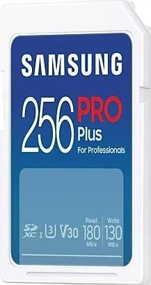 Kartelë SD Samsung PRO Plus SDXC 256GB me lexues