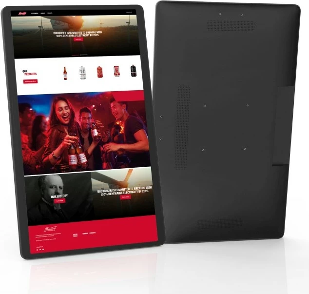 Tablet ALLNET 14 Zoll, Android 12, LTE, NFC, PoE, ngjyrë e zezë