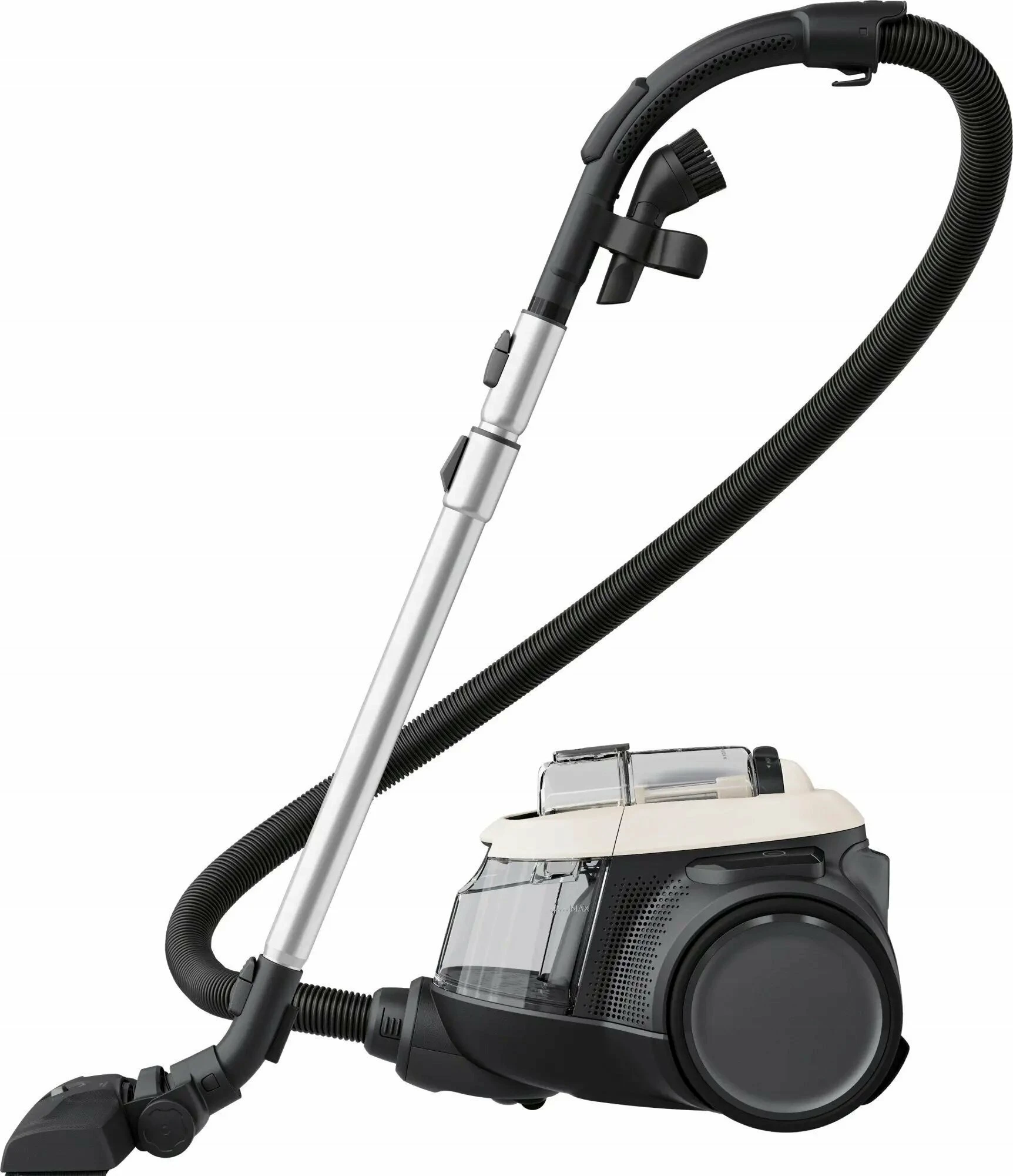 Fshesë me korrent Electrolux EL61H4SW 550W, 1.6L, HEPA 13, pa qese, 12 m rreze, e zezë