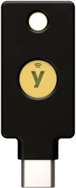 Çelës sigurie USB, Yubico, Security Key NFC 5060408465301, USB-C, NFC, e zezë