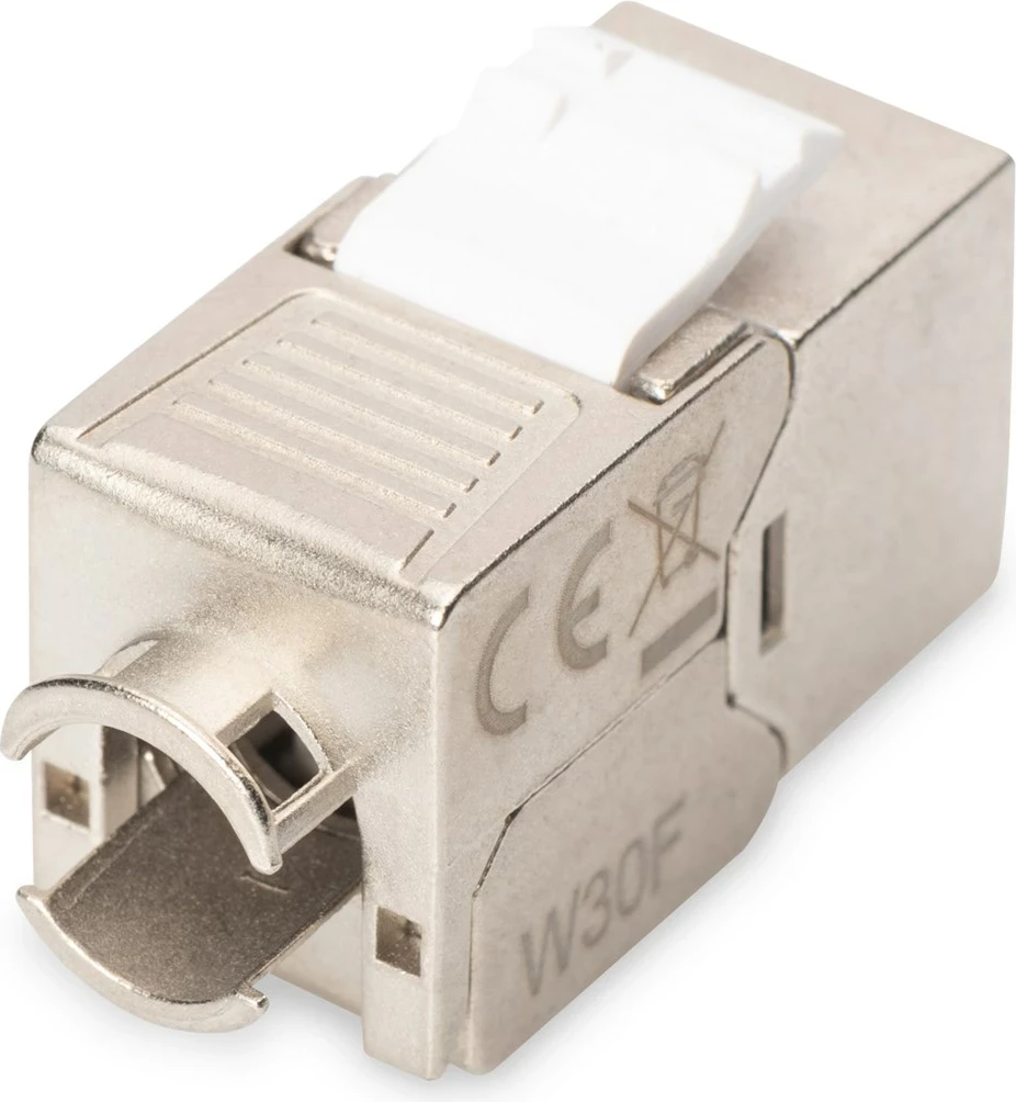 Modul Keystone CAT 6A DIGITUS DN-93615, i mbrojtur, montim pa vegla