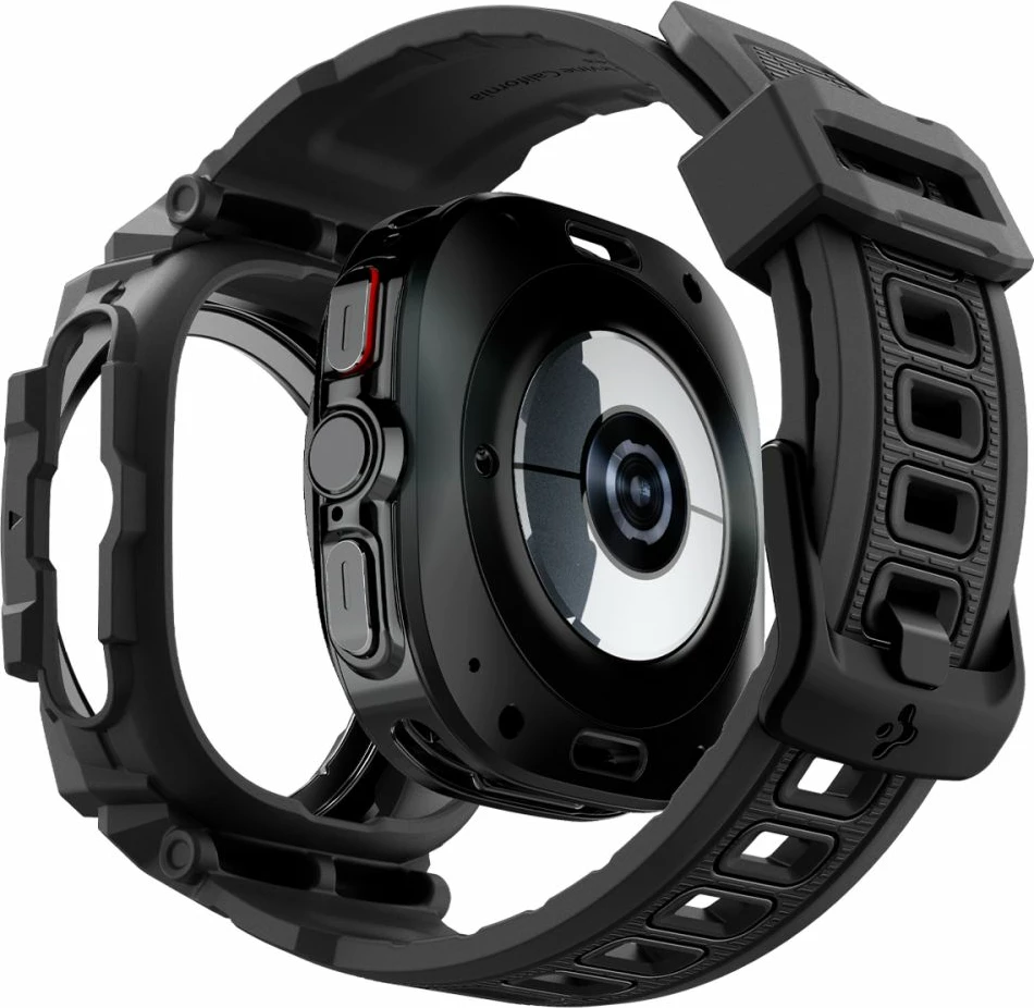 Mbështjellës Spigen Rugged Armor Pro për Samsung Galaxy Watch Ultra 47mm, i zi