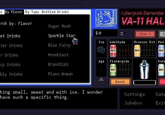 VA-11 Hall-A Cyberpunk Bartender Action EN/JA/ZH Global