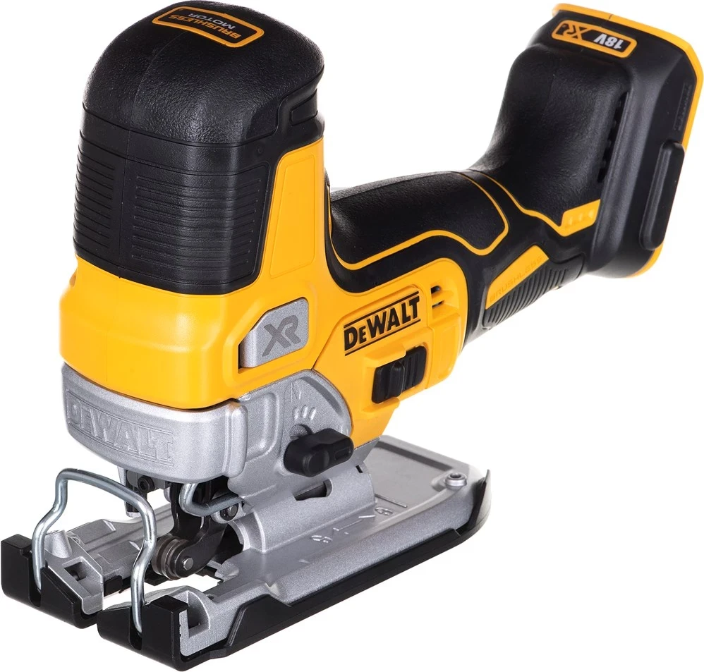Sharrë me bateri DeWalt DCS335N-XJ, e verdhë