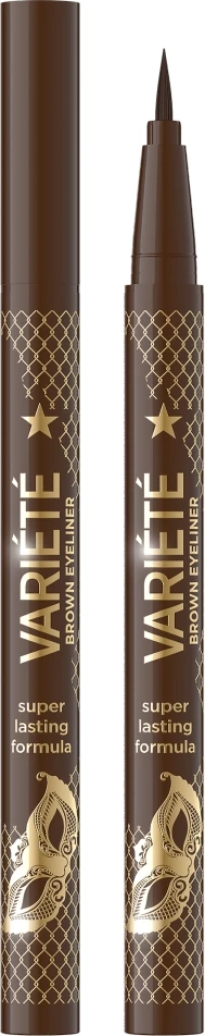 Eyeliner Eveline Cosmetics Variety Precise në laps brown 2g