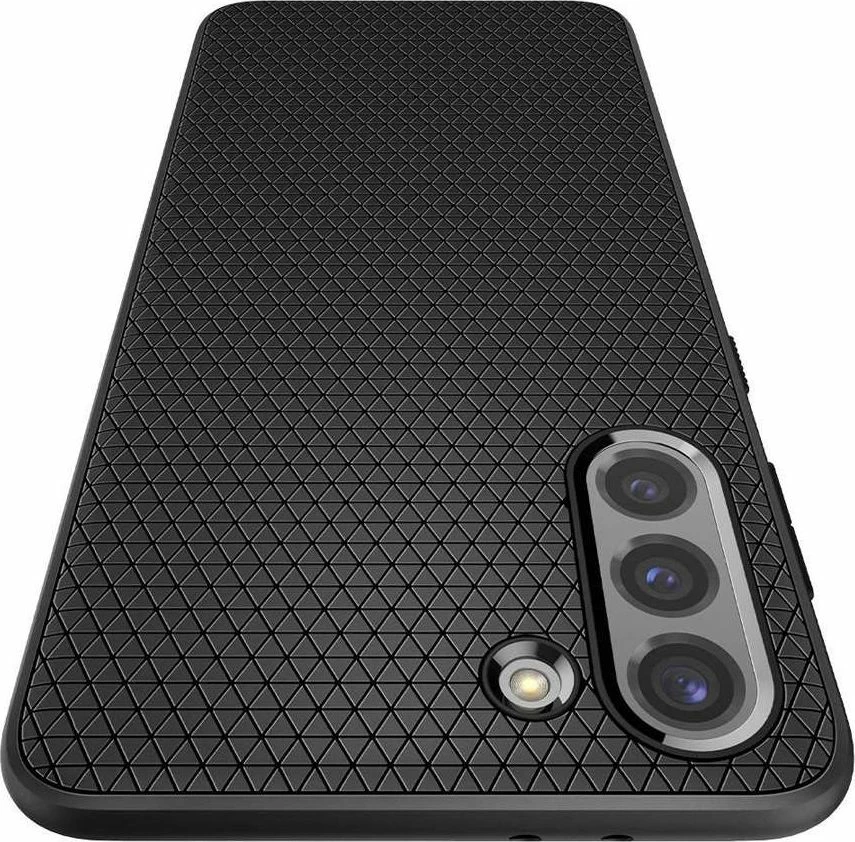 Mbështjellës Spigen Liquid Air për Samsung Galaxy S21, i zi mat