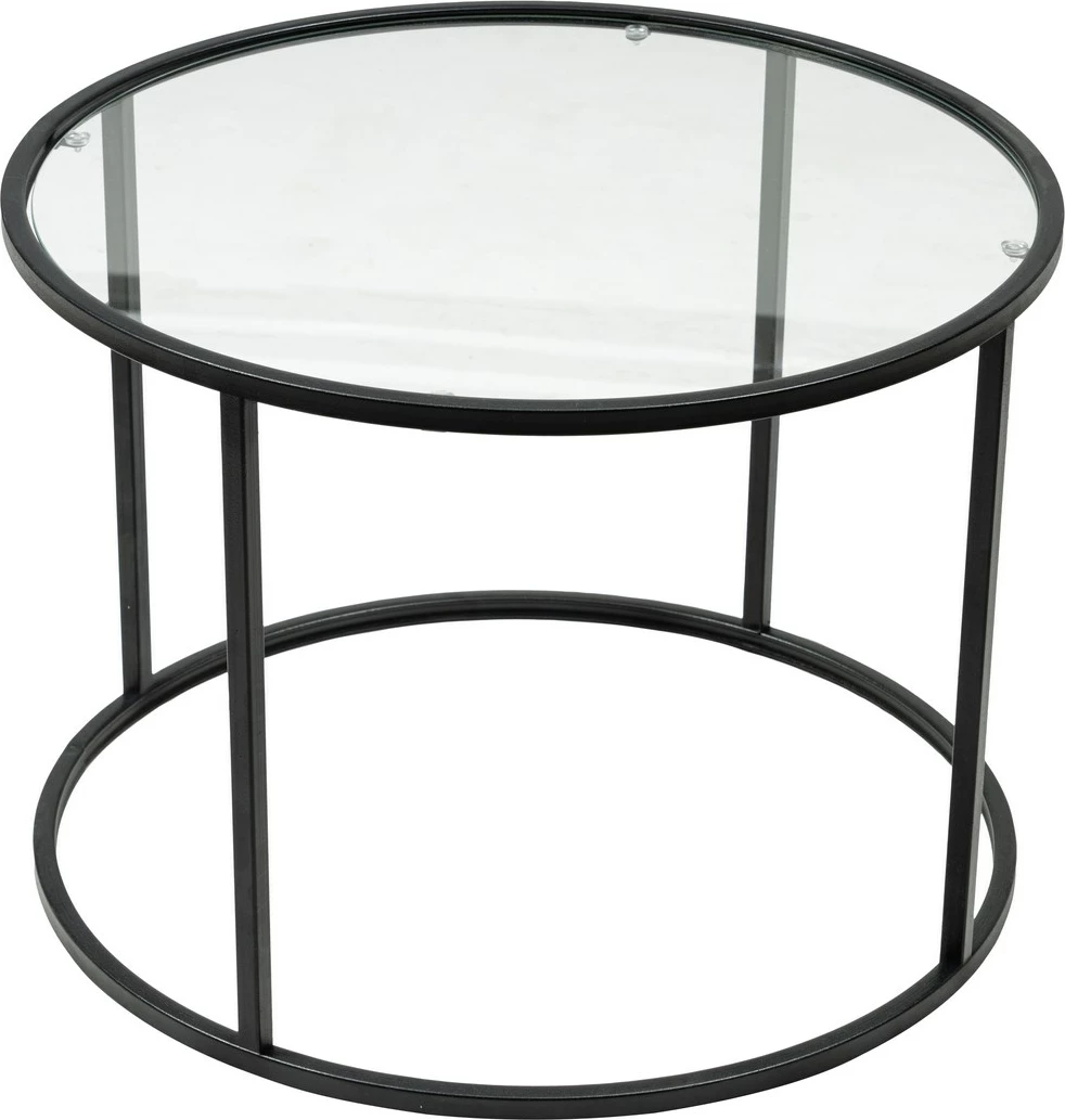 Tavolinë kafeje Hanah Home, Berlin, e zezë, 60cm