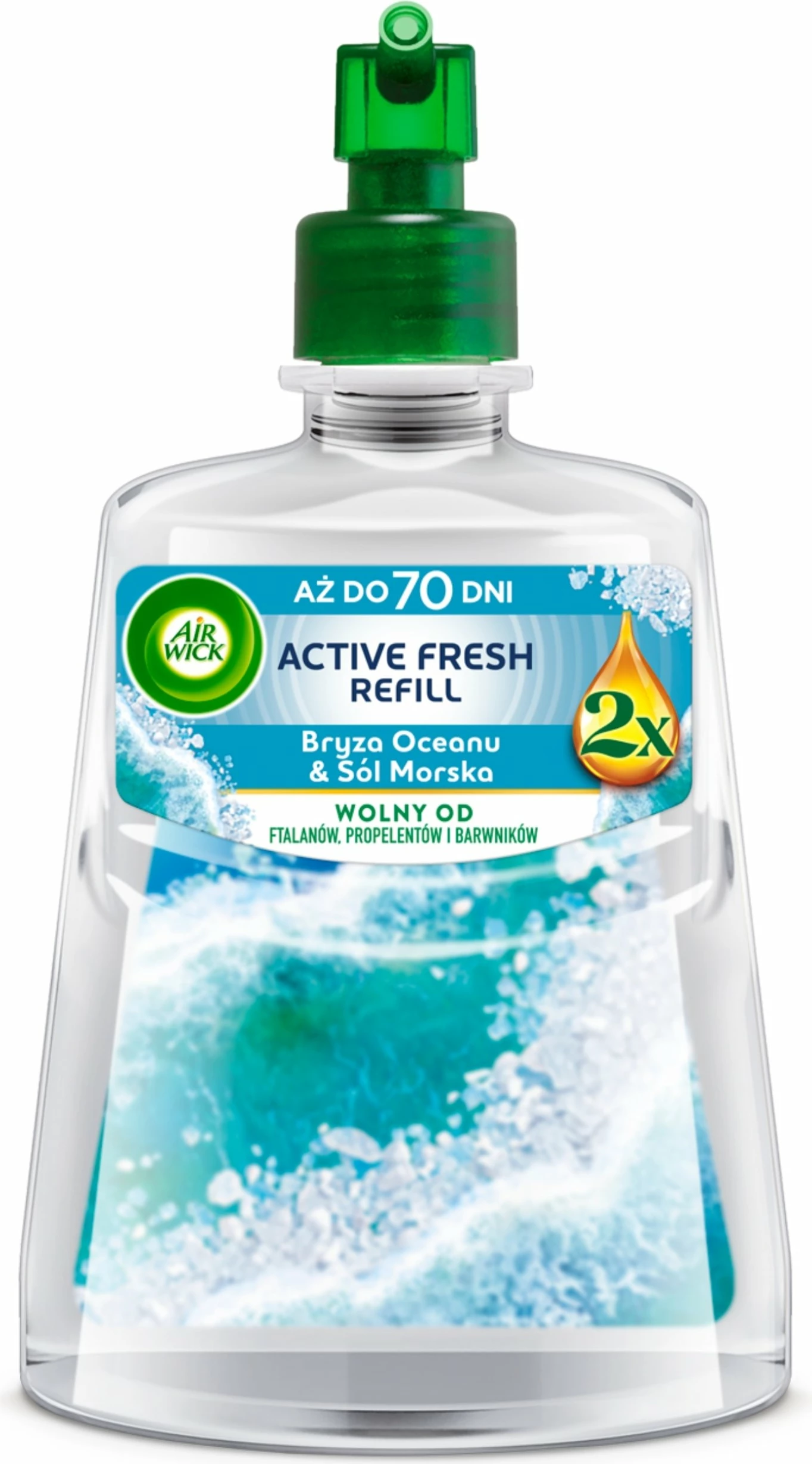 Rimbushje freskues ajri Air Wick Active Fresh Ocean Breeze & Sea Salt 228 ml