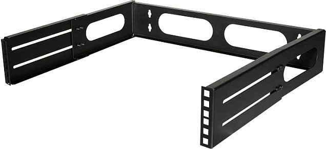 Bracket montimi në mur LogiLink 19" 2U, i zi