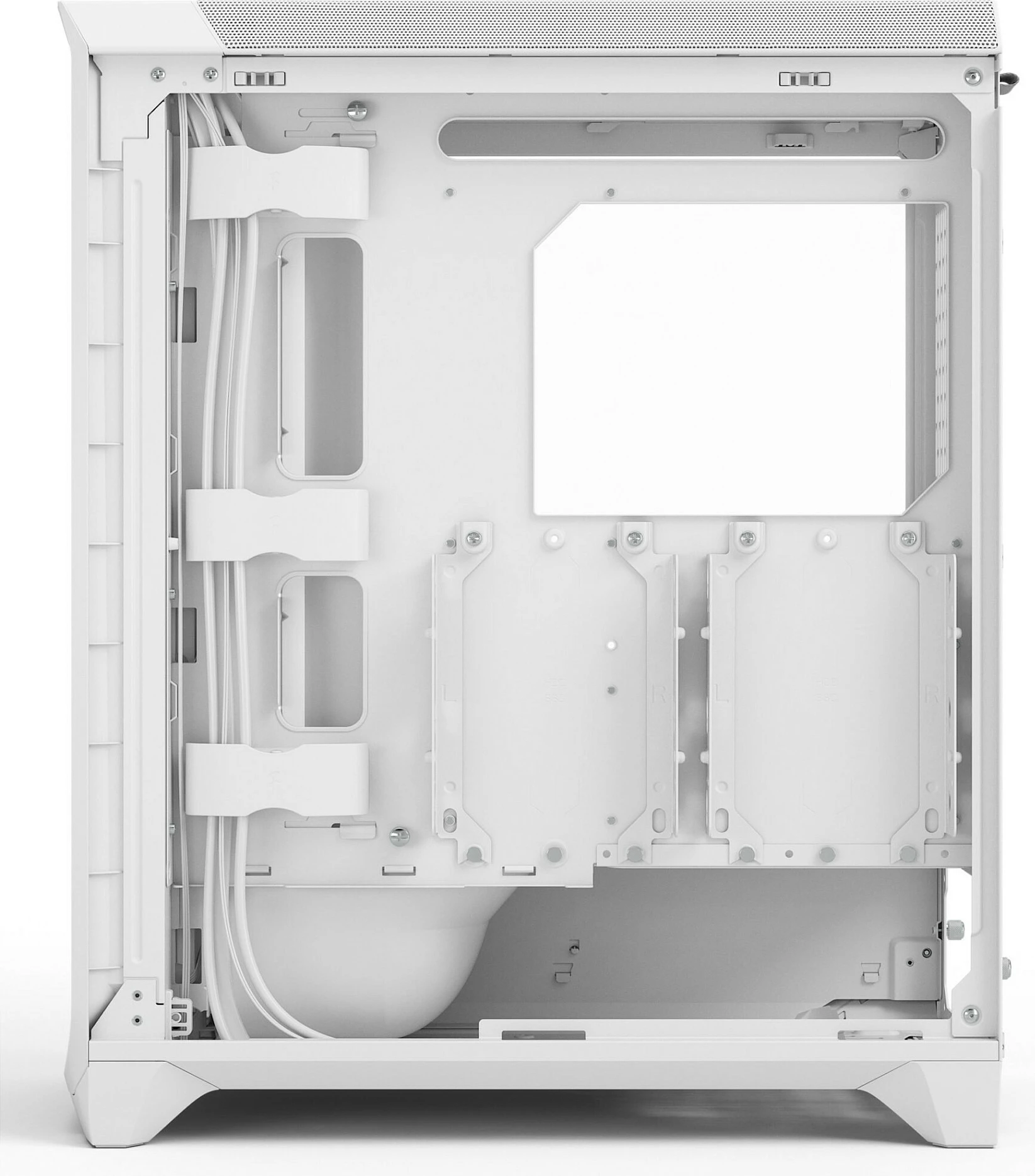 Kasë Fractal Design Meshify 3, midi tower, xham i temperuar, e bardhë