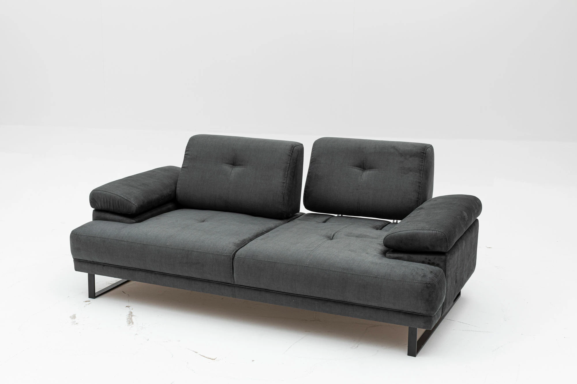 Krevat-sofë dy ulëse, Atelier del Sofa, Mustang, antracit
