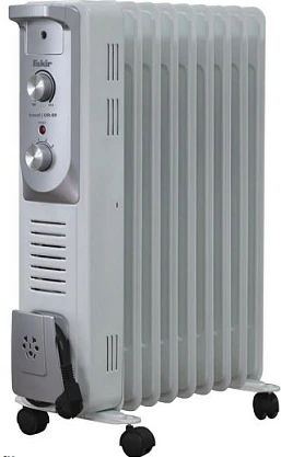 Radiator me vaj Fakir OR-09, 2000W, 9 brinjë, 3 nivele, gri