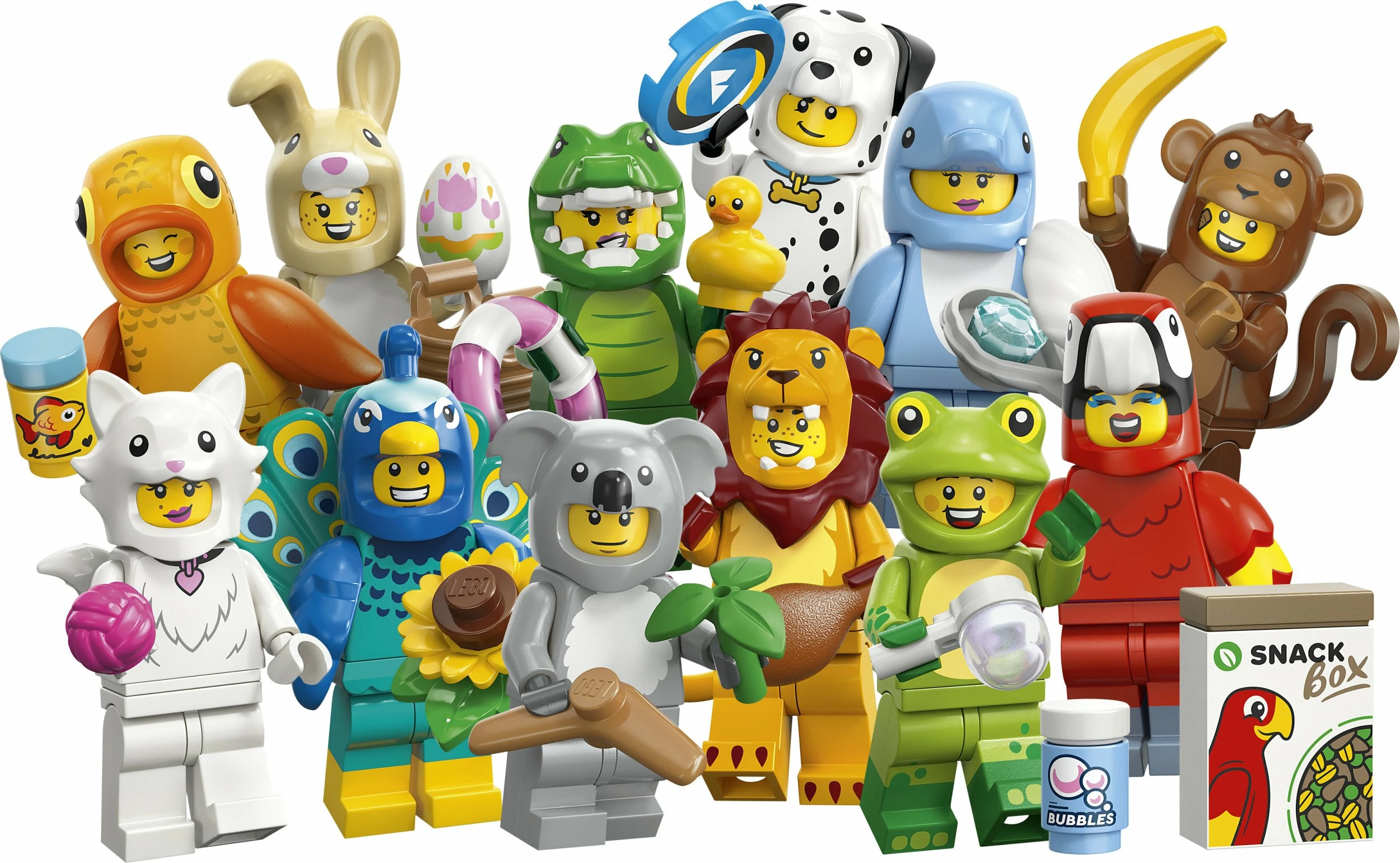 Minifigurë koleksionuese LEGO Minifigures Series 28 Animals 71051, mystery box (1 copë)