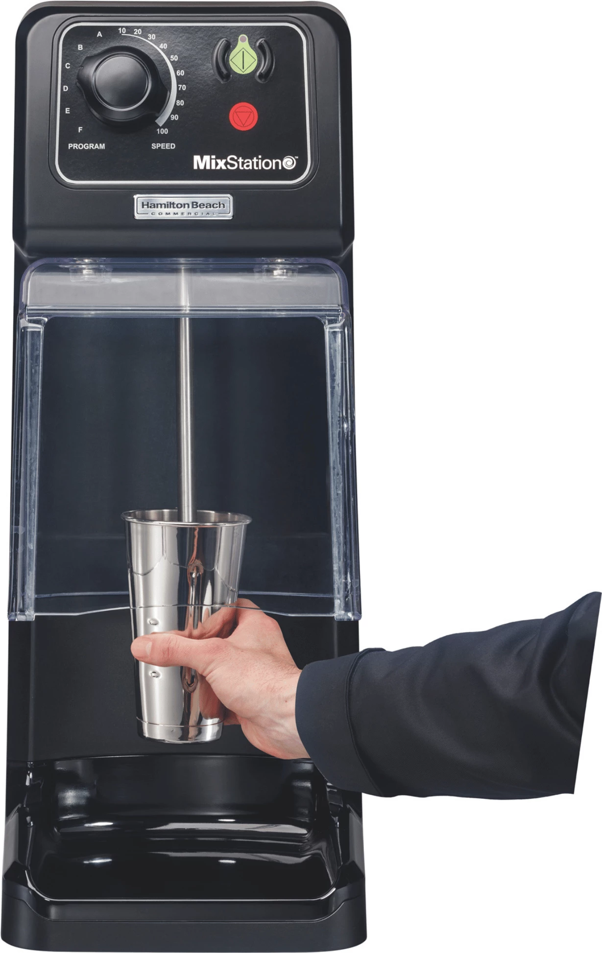 Enë çeliku inox, Hamilton Beach Commercial, Universal, 950 ml, për HMD200-CE/HMD300-CE/HMD400-CE, argjendtë