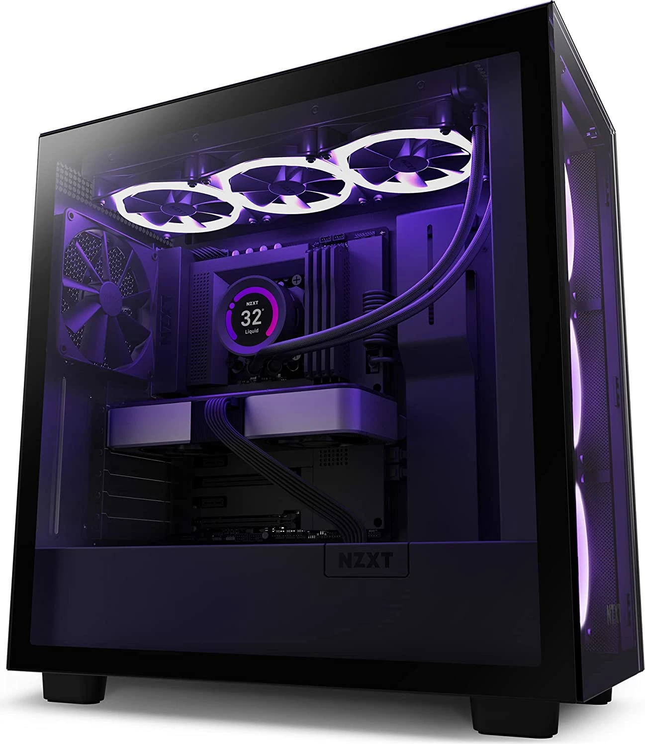 NZXT H7 Elite - Kasë kompjuteri - e zezë