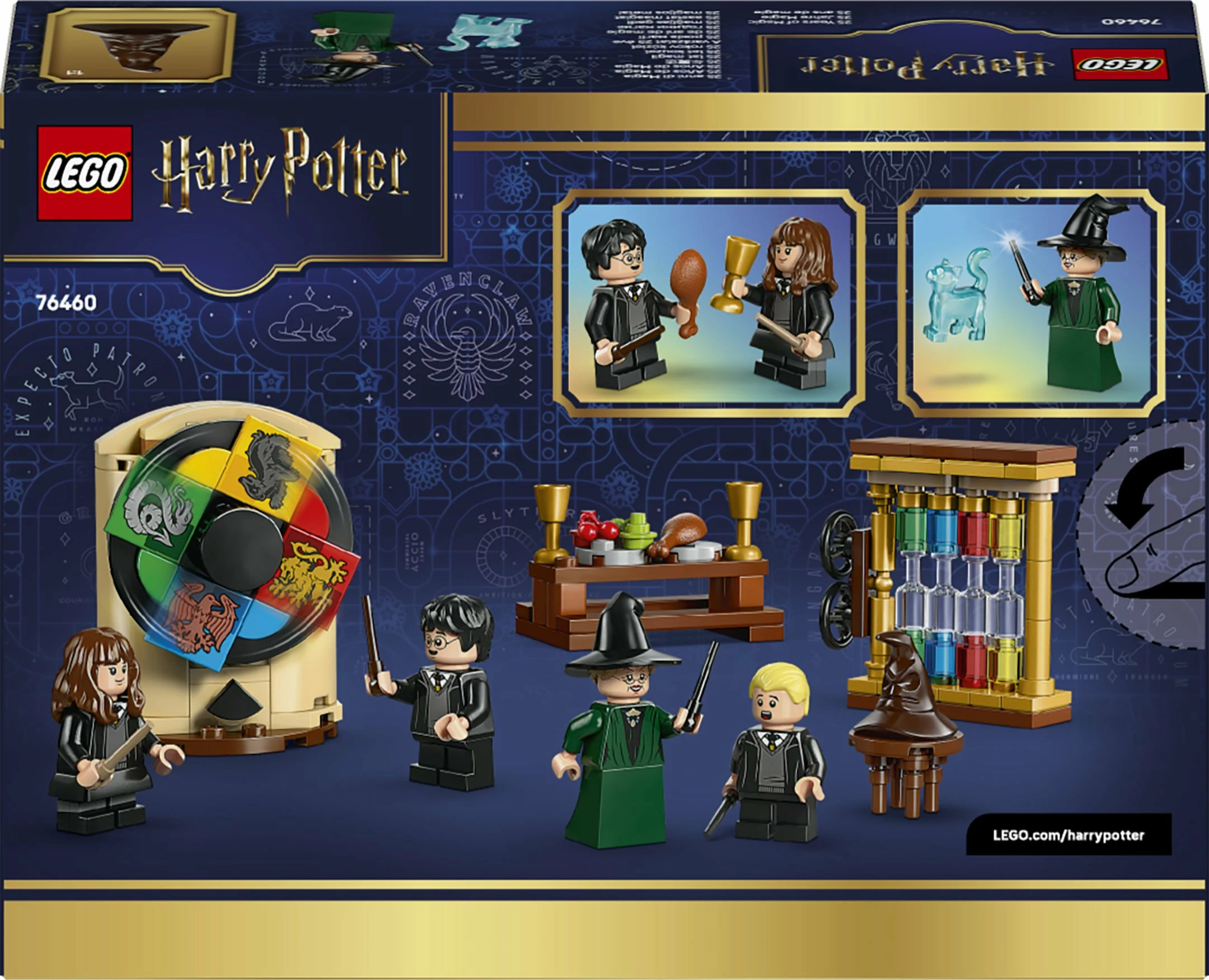 Set LEGO Harry Potter Hogwarts Castle: Sorting Ceremony 76460, 124 copë, 7+