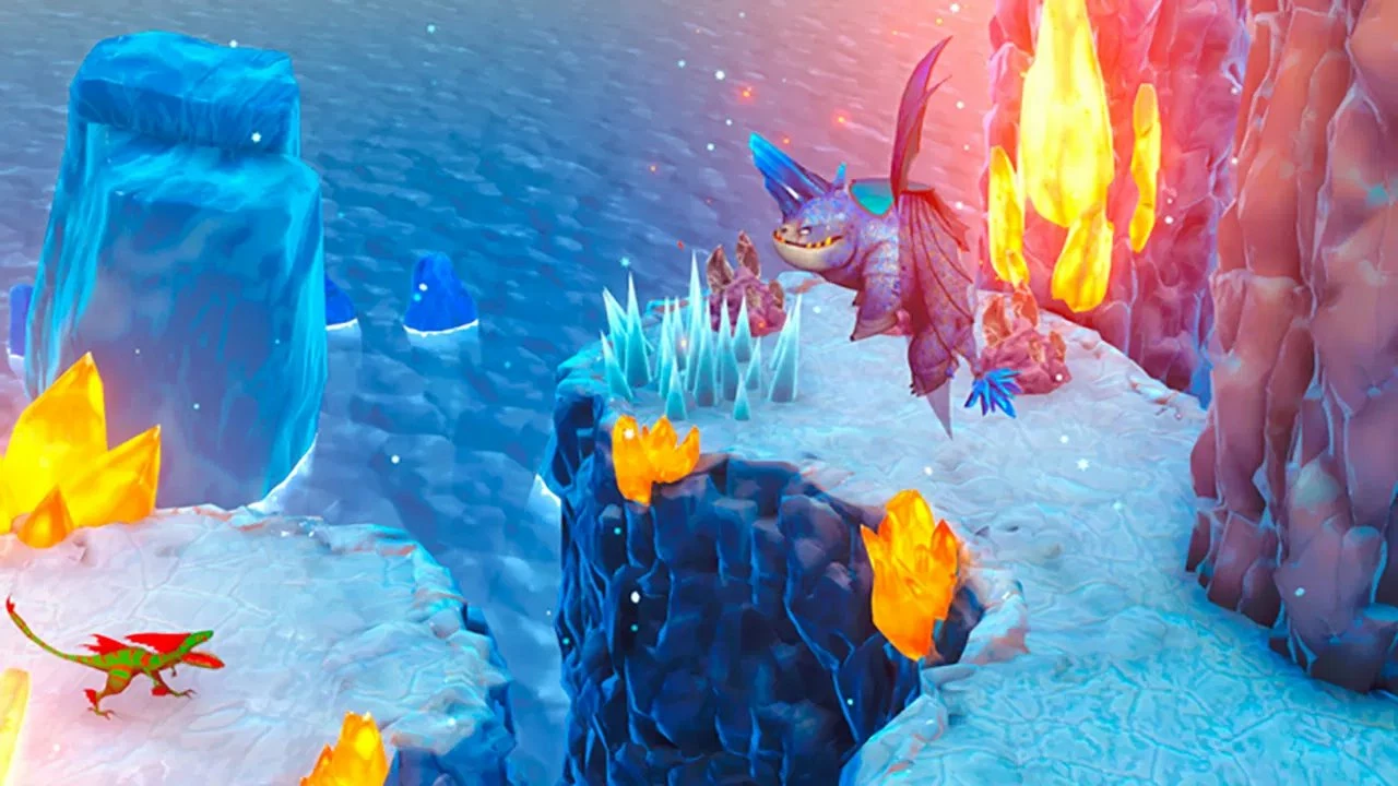 Video lojë PS4 Outright Games Dragons: Legends of The Nine Realms, PEGI 7